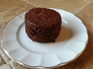 Gluten free Chocolate cake in a cup 