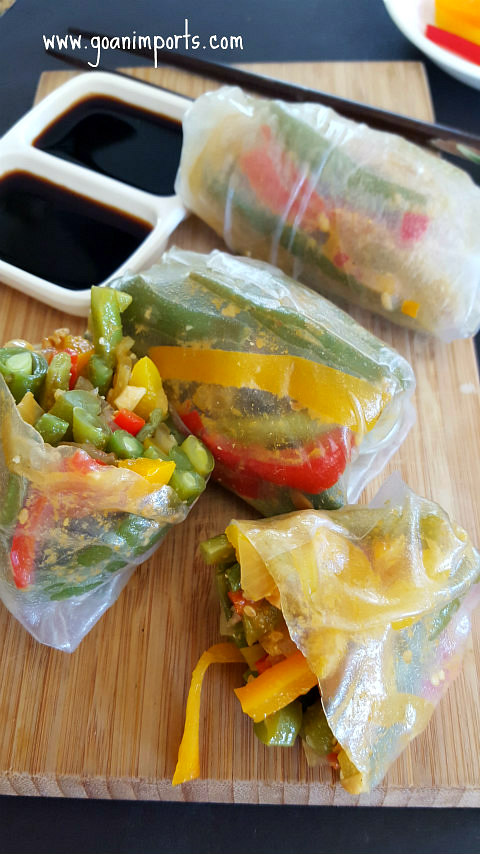 thai-curry-glazed-green-beans-vietnamese-fresh-spring-roll-stuffing-recipe